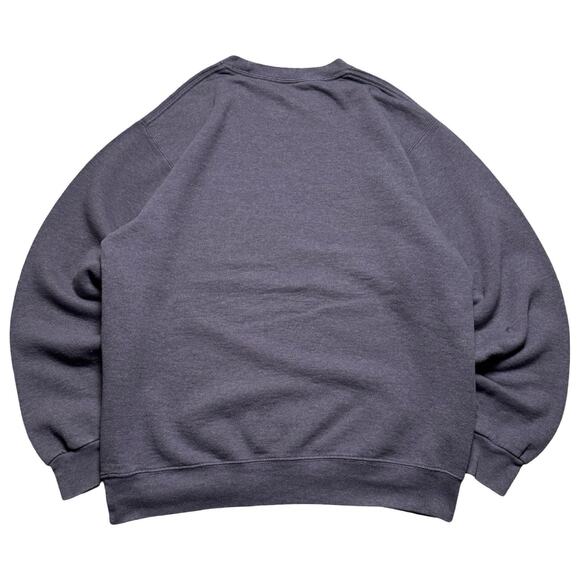 Hanes Grey Pullover Sweatshirt Mens M Fall Winter Essential - Picture 6 of 6